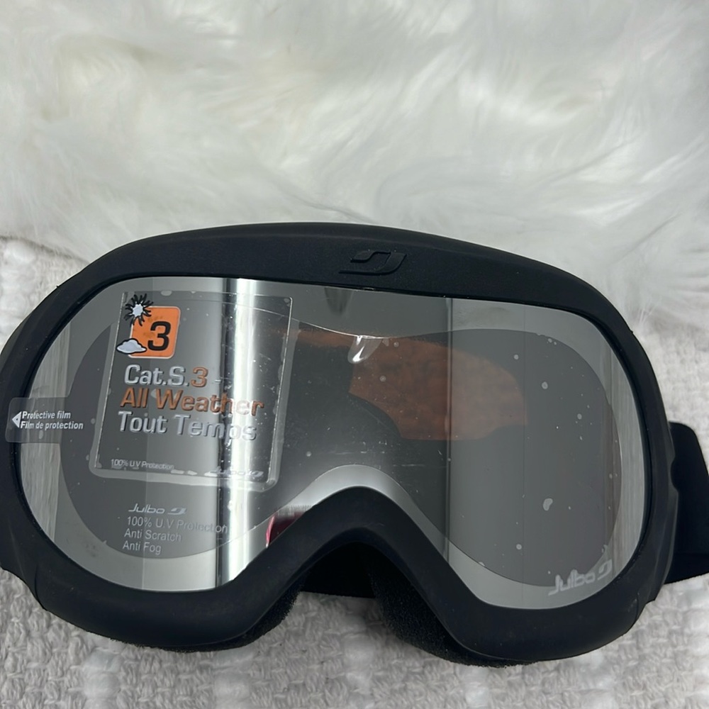 Julbo Apollo Black Ski Goggle Cat. 3 Orange Lens
